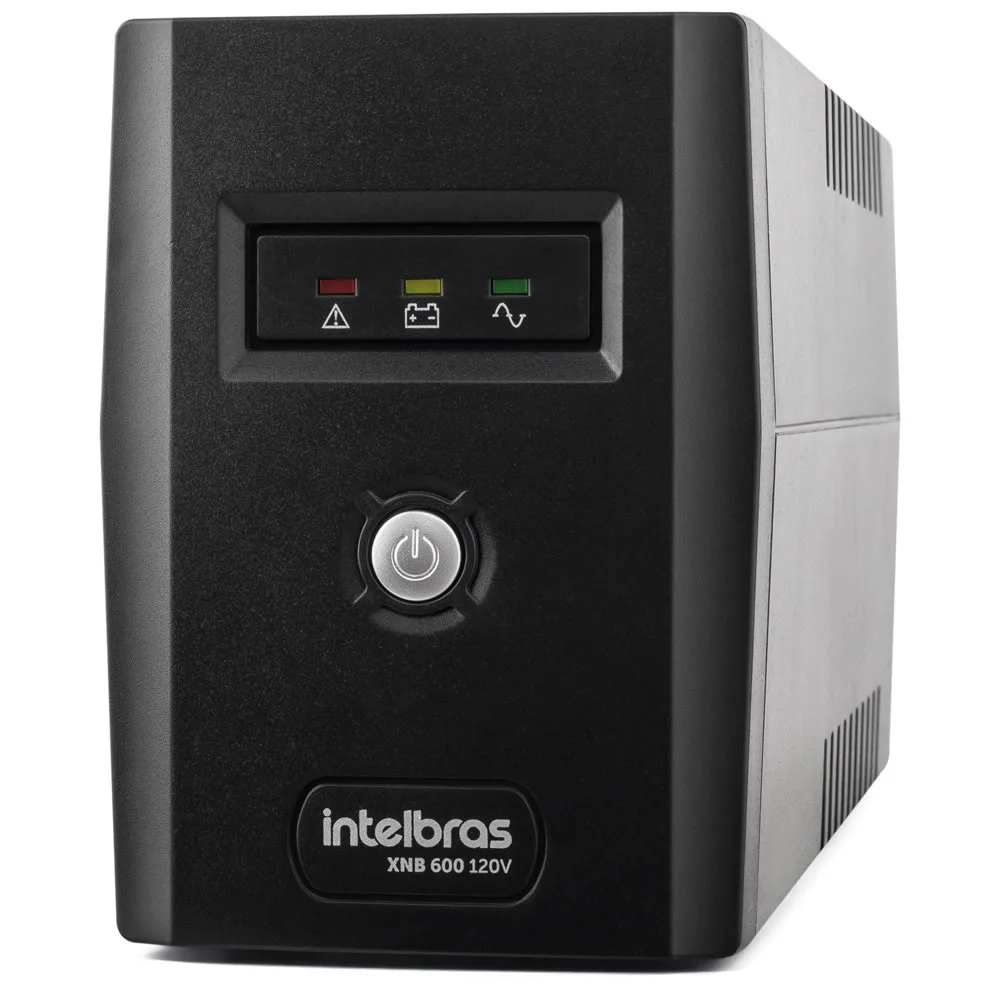 Nobreak Intelbras 4822004 XNB, 600VA Interactive, Mono 110V, 300W, Preto