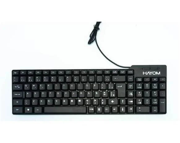 Imagem 2 de 5 do produto Teclado Hayom Básico, USB, ABNT2 - Tc3201