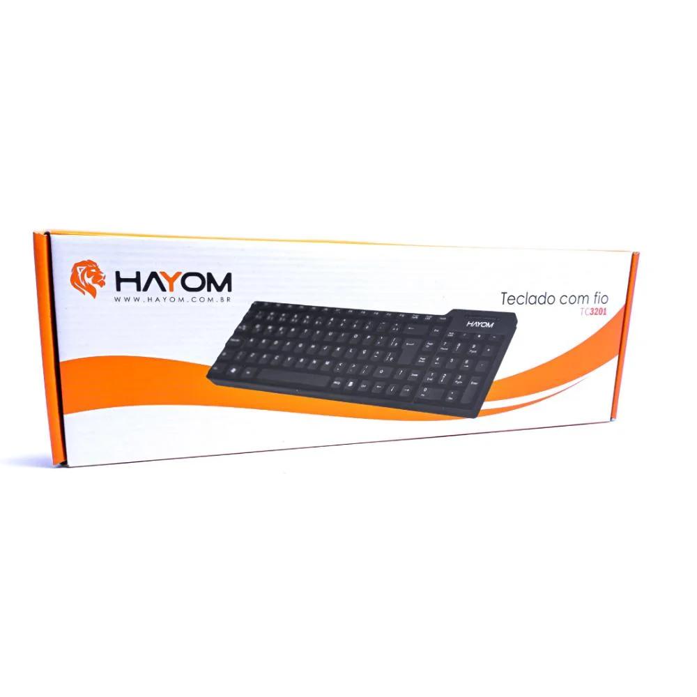 Imagem 5 de 5 do produto Teclado Hayom Básico, USB, ABNT2 - Tc3201