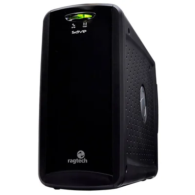 Nobreak Ragtech New Save Home 600va Entrada Trivolt S.115v Bat. 5ah 6 Tomadas 20nsh4125