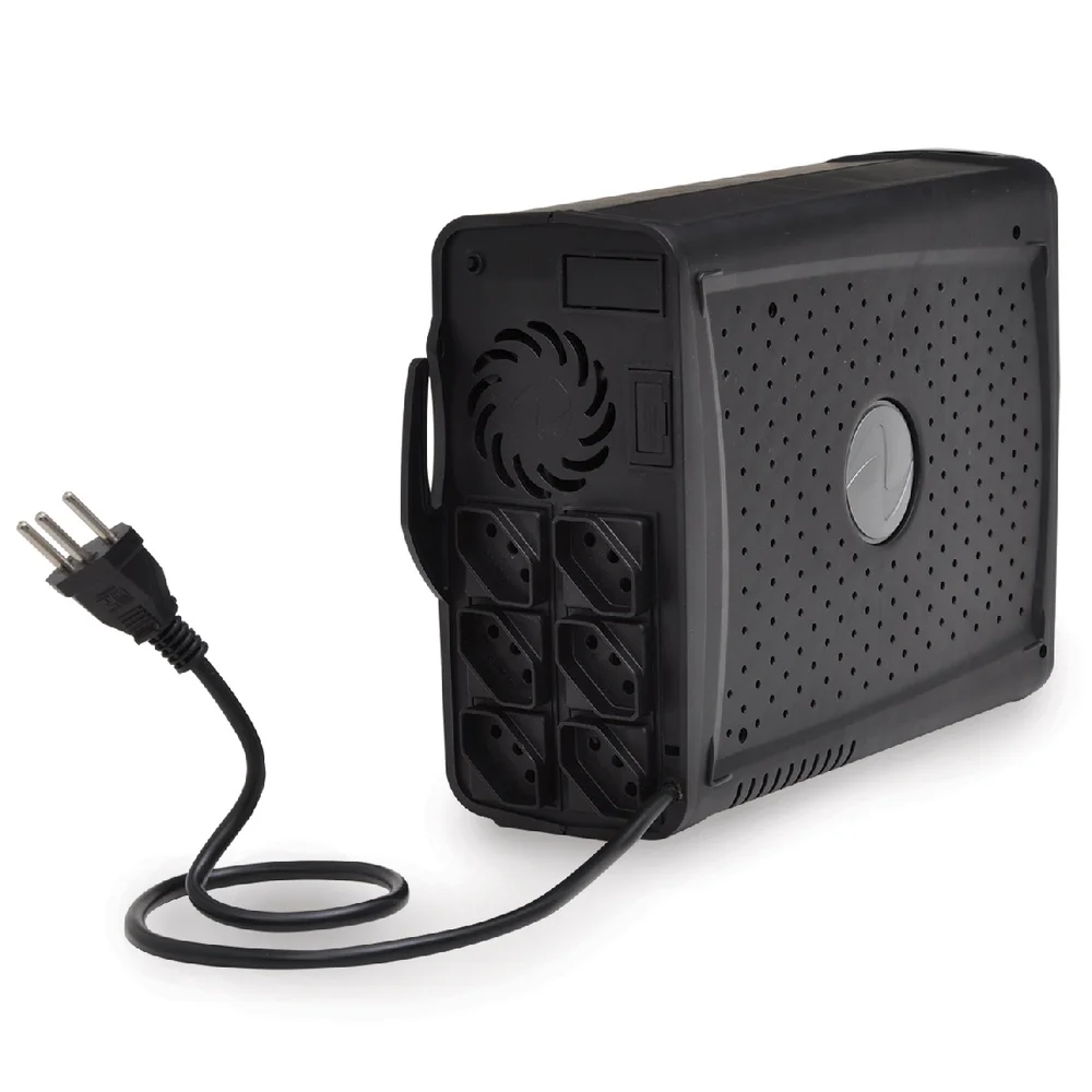 Nobreak Ragtech New Save Home 600va Entrada Trivolt S.115v Bat. 5ah 6 Tomadas 20nsh4125