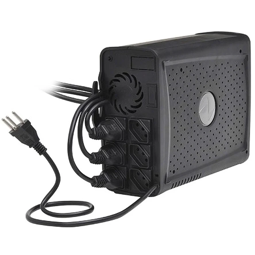 Nobreak Ragtech New Save Home 600va Entrada Trivolt S.115v Bat. 5ah 6 Tomadas 20nsh4125