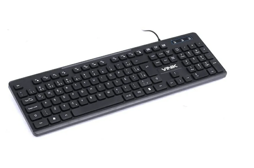 Teclado Chocolate Slim Multimidia 18 Metros Kabum