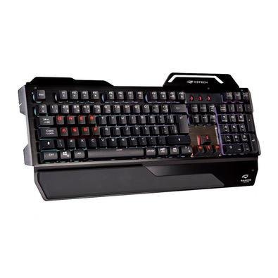 Teclado Gamer C3Tech KGM-500BK USB RGB ABNT2