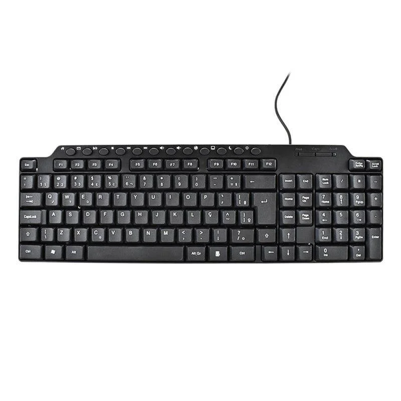 Imagem 3 de 3 do produto Teclado Evus Usb Multimidia Tc-04 Preto