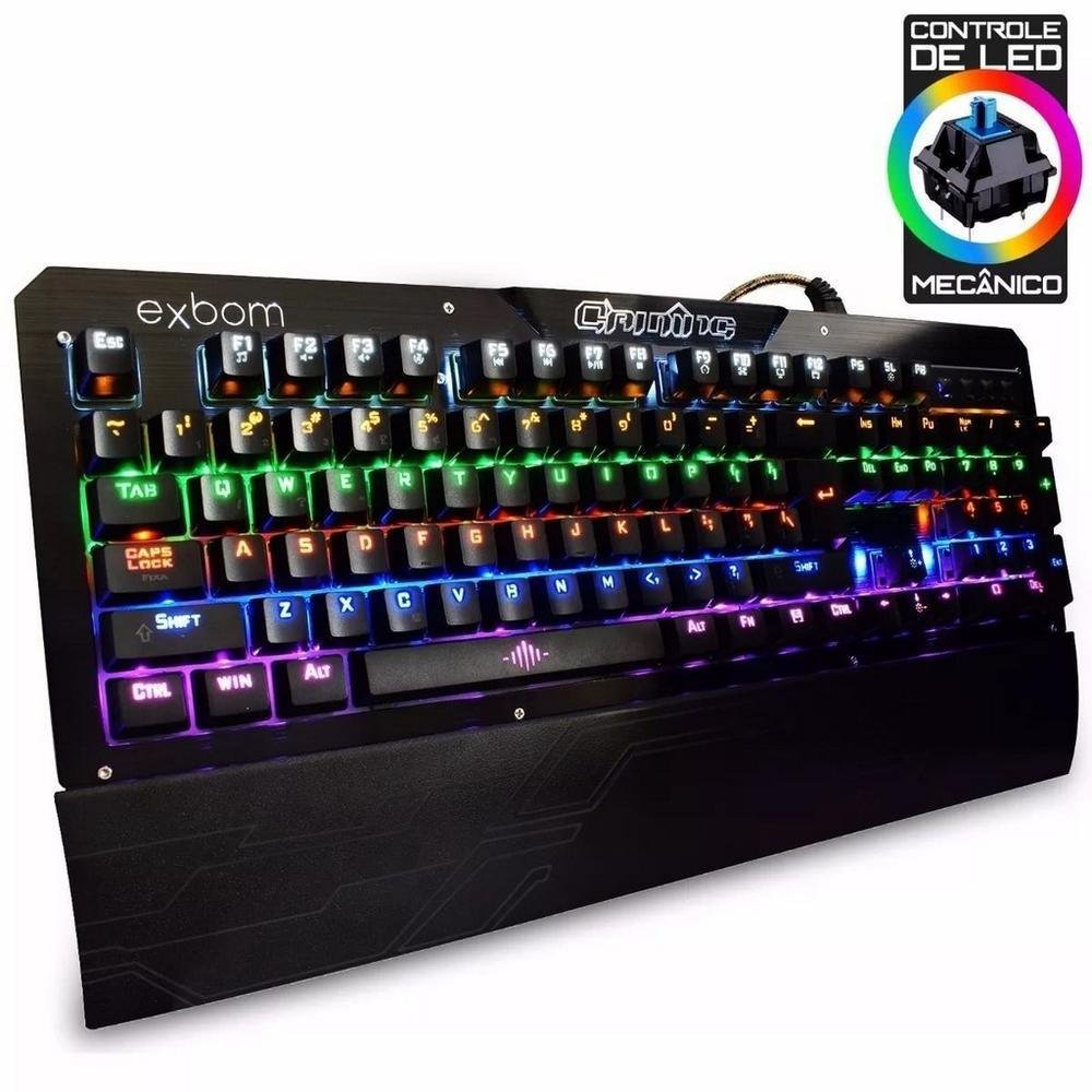 Teclado Gamer Mecanico Switch Blue BkGx1 Kabum