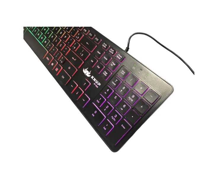Teclado Gamer Knup KP2060 RGB Qwerty ABNT2 KaBuM