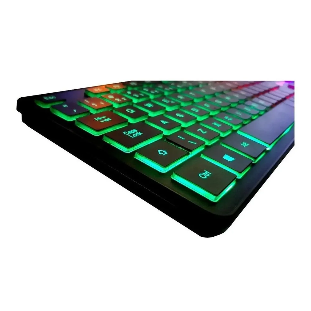 Teclado Gamer Knup KP2060 RGB Qwerty ABNT2 KaBuM