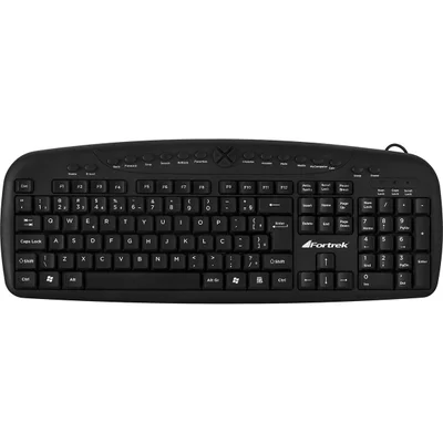 Teclado Fortrek MKL-101 Multimídia USB Preto - 63527