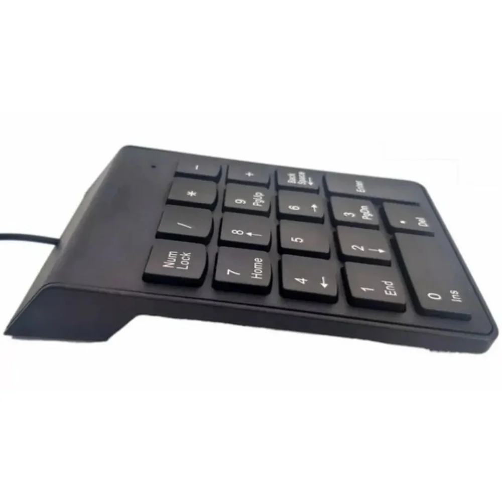 Imagem 2 de 5 do produto Teclado Numérico USB, 18 Teclas, Macias e Silenciosas - BK-N30