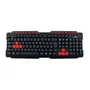 Teclado OEX Action TC200, USB, ABNT2, Preto E Vermelho