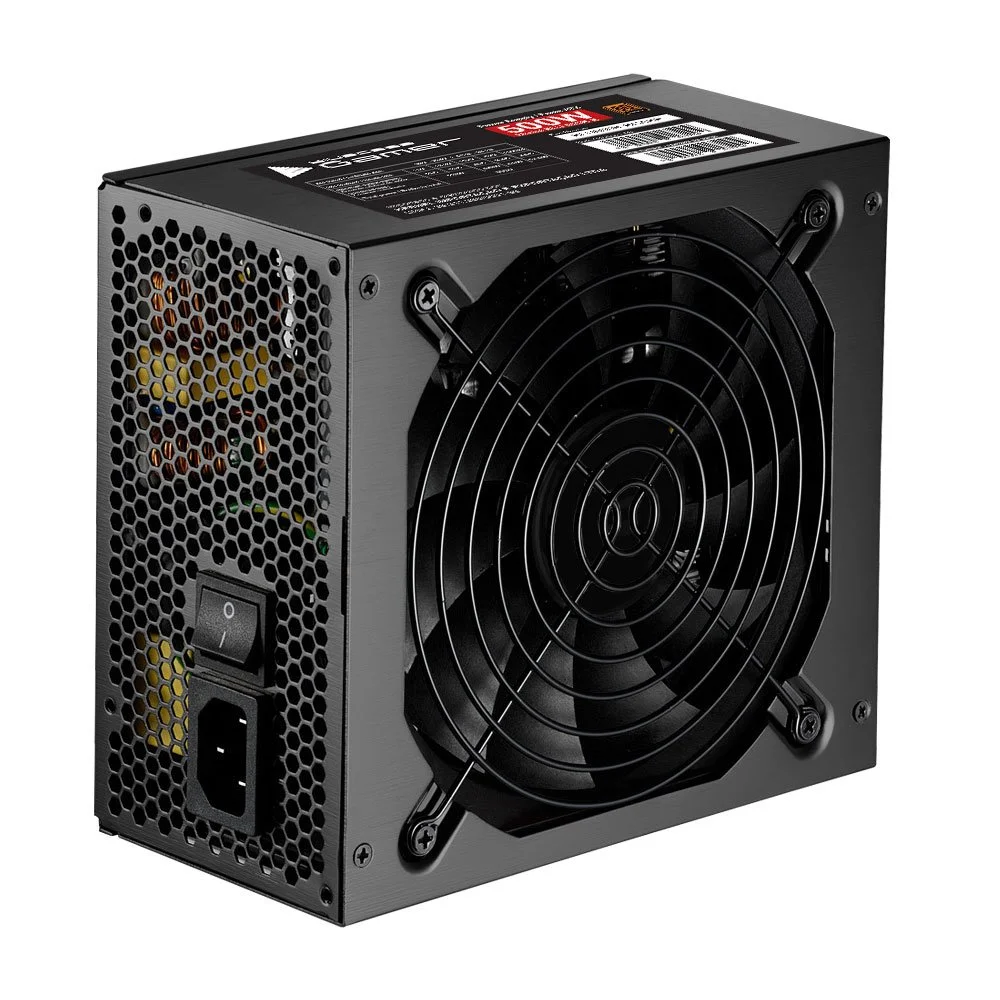 Imagem 4 de 5 do produto Fonte Bluecase ATX, 500W, 80 Plus Bronze, PFC Ativo, Com Ventilador, BLU500R-B