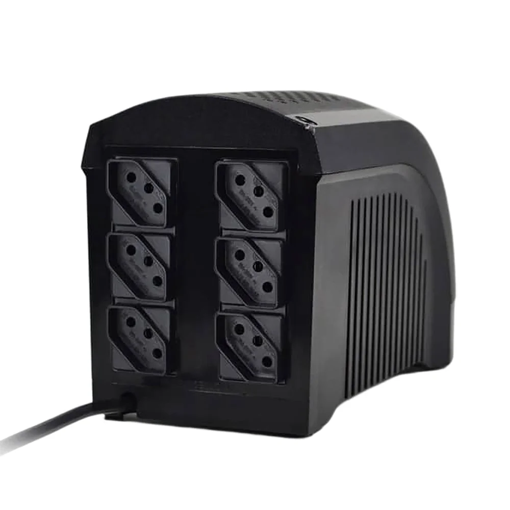Imagem 3 de 5 do produto Nobreak Ts Shara, Ups Mini, 600VA, Entrada, Monovolt 115v, Saida 115v, 6 Tomadas - 4004