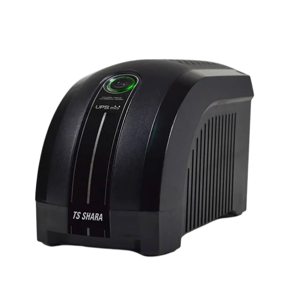 Imagem 4 de 5 do produto Nobreak Ts Shara, Ups Mini, 600VA, Entrada, Monovolt 115v, Saida 115v, 6 Tomadas - 4004