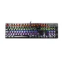 Teclado Gamer USB Gk100 Led, Mecanico, Preto