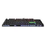 Teclado Gamer USB Gk100 Led, Mecanico, Preto