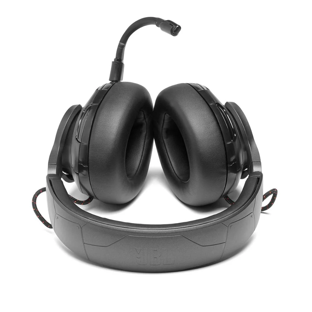 Imagem 3 de 5 do produto Fone De Ouvido Com Fio Gamer JBL Over-ear, Quantum One Headset, com Microfone, USB, Cancelamento de ruído, Preto - Jblquantumoneblk