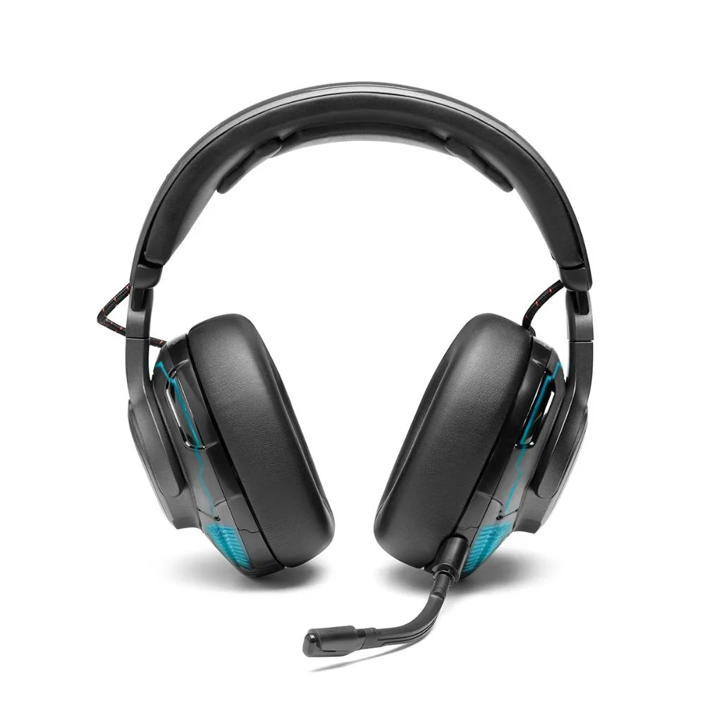 Imagem 4 de 5 do produto Fone De Ouvido Com Fio Gamer JBL Over-ear, Quantum One Headset, com Microfone, USB, Cancelamento de ruído, Preto - Jblquantumoneblk