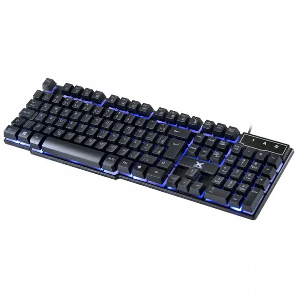 Teclado Gamer Vinik VX Hydra, LED Azul, Preto, ABNT2 - GT700 Teclado Gamer Vinik VX Hydra, LED Azul, Preto, ABNT2 - GT700