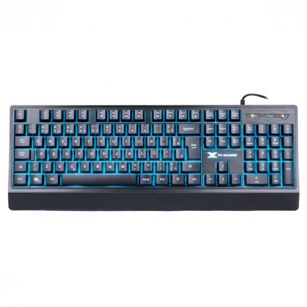 Teclado Gamer Vx Gaming Defender Abnt2 Kabum