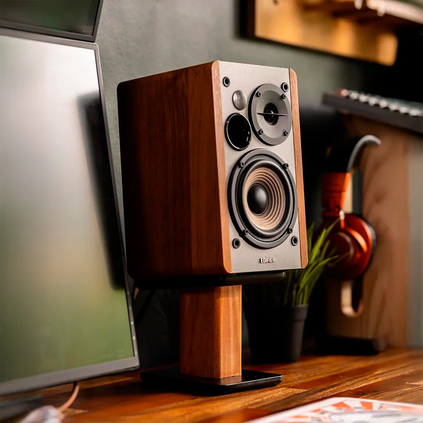 EDIFIER R1280DB アクティブスピーカー Bluetooth Monitor de Áudio R1280DB Bluetooth Bivolt 42W RMS EDIFIER - Preta
