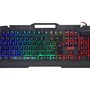 Teclado Usb Gamer K-mex Led Rgb Semi-mecânico Shuriken -kmj9