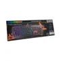Teclado Usb Gamer K-mex Led Rgb Semi-mecânico Shuriken -kmj9