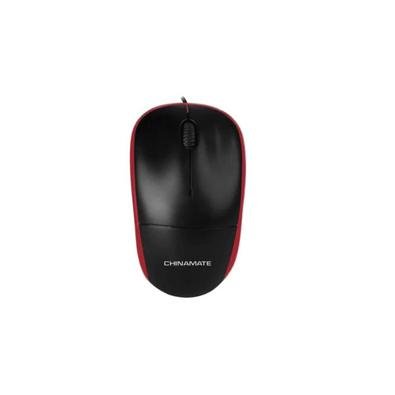 O Mouse Óptico CM11 da Chinamate foi desenvolvido para uso diário - Possui cabo de 1,35 metros de extensão, botão de rolagem e uma resolução de 1000