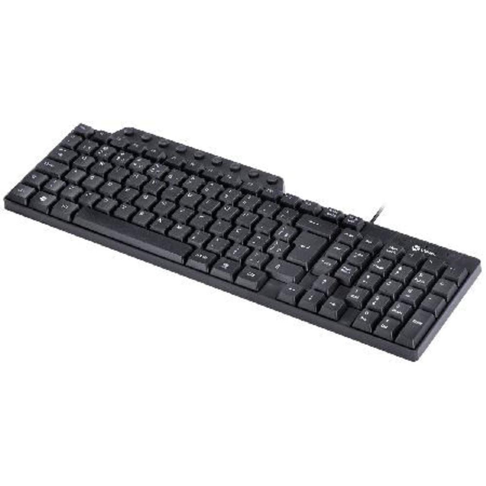 Imagem 5 de 5 do produto Teclado Multimidia Usb Dynamic 115 Teclas Abnt2 Resistente À Água 1.8M Preto - Dt115