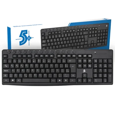 Teclado Wireless 2.4ghz Office 5+ 015-0081