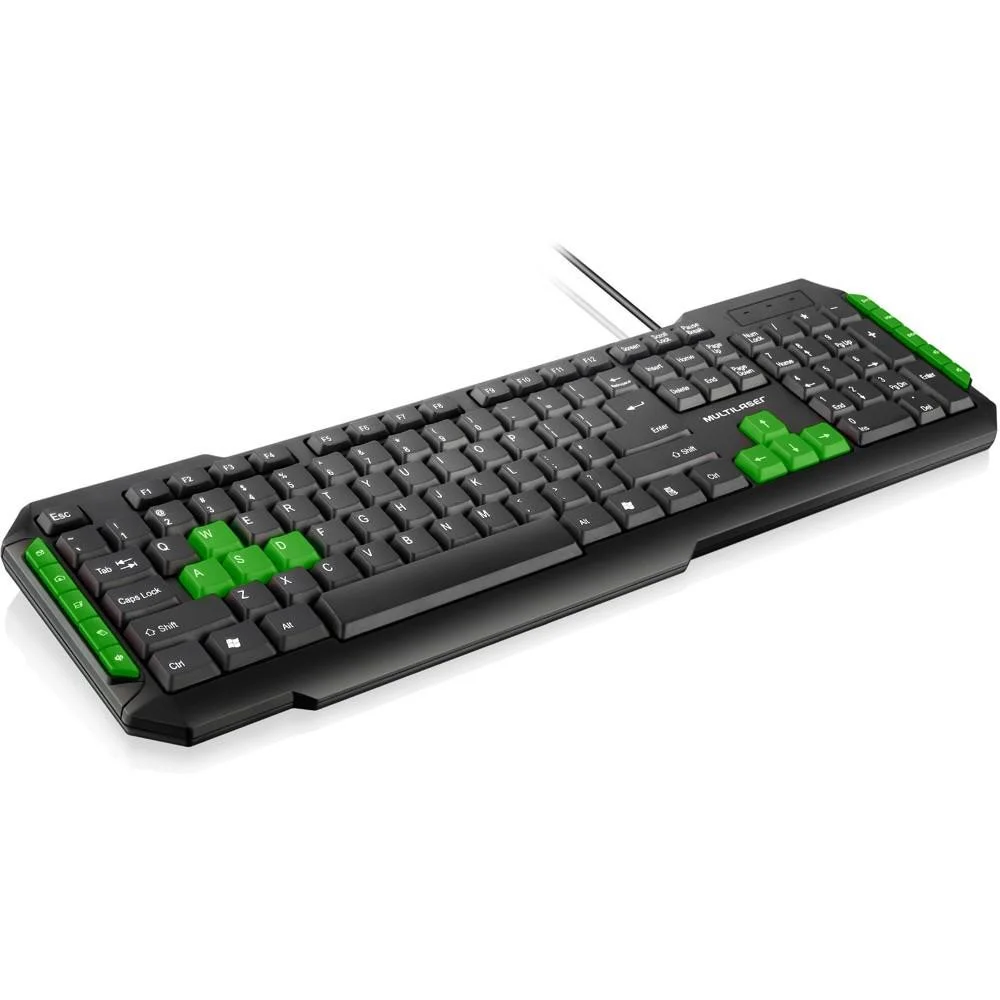 Imagem 2 de 5 do produto Teclado Gamer Multi, Multimídia Gamer, USB, ABNT2 - TCC201