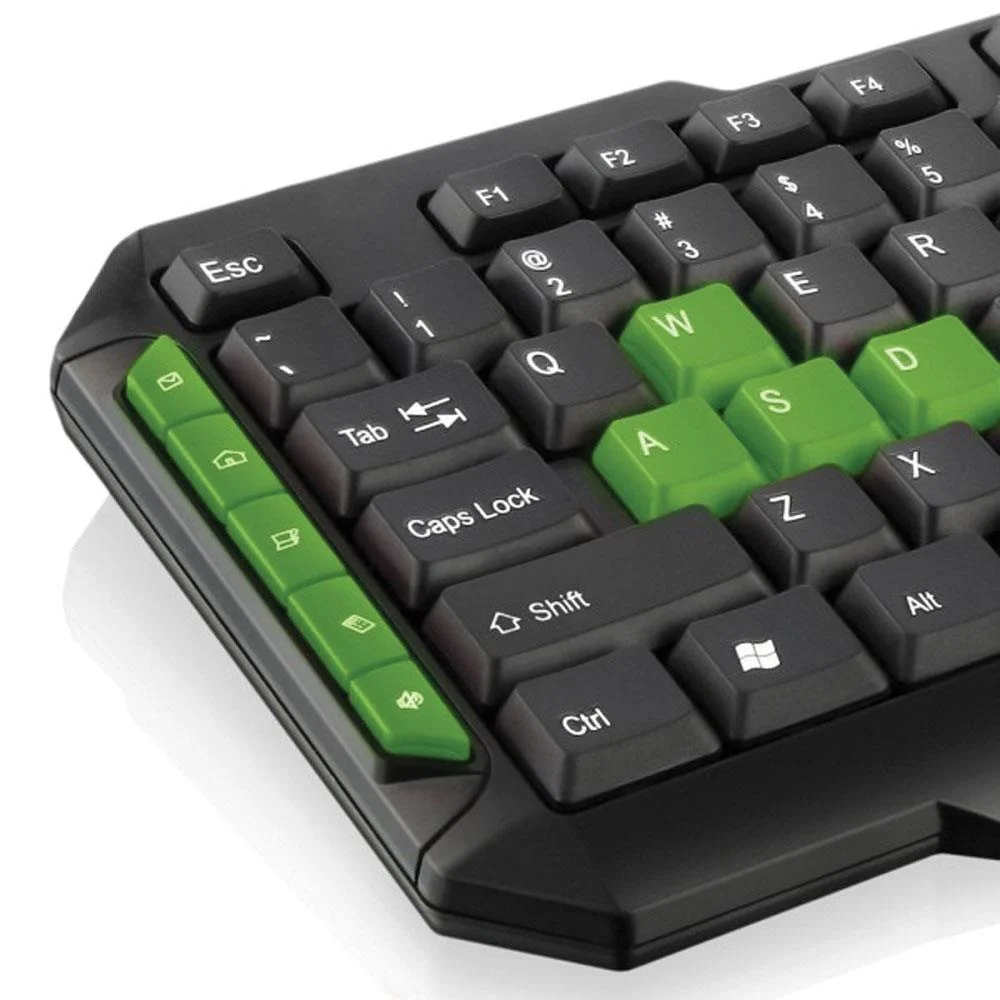 Imagem 5 de 5 do produto Teclado Gamer Multi, Multimídia Gamer, USB, ABNT2 - TCC201