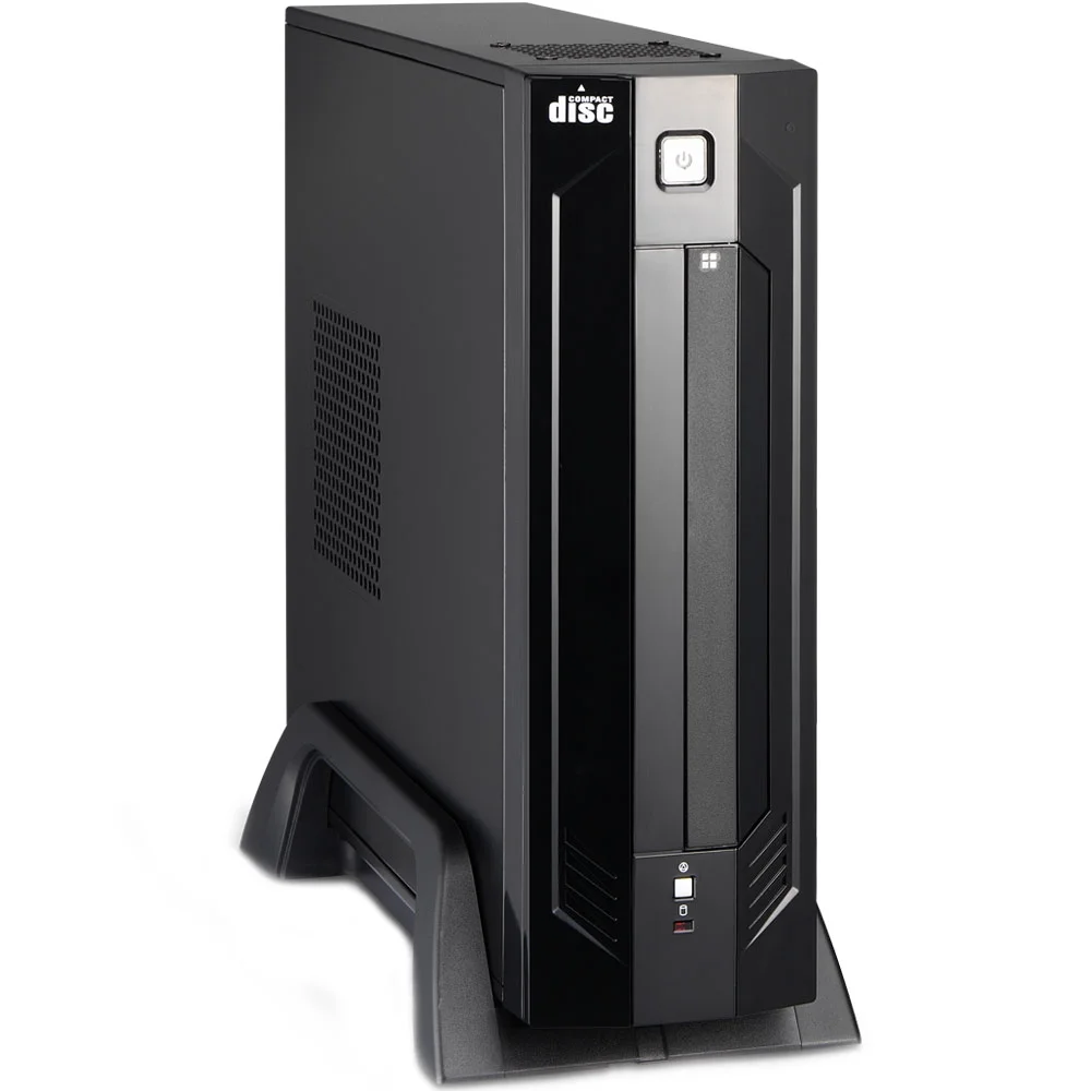 Gabinete K-mex Gi-9d89 Mini Tower, Com Fonte, Mini ITX, Preto Piano - Pd-200.
