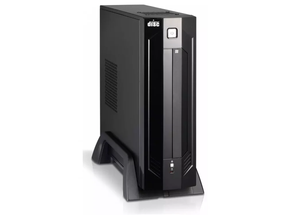 Imagem 4 de 5 do produto Gabinete K-mex Gi-9d89  Mini Tower, Com Fonte, Mini ITX, Preto Piano - Pd-200.