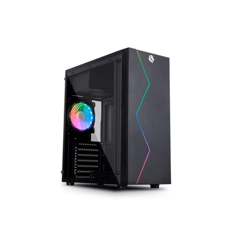Gabinete Gamer Hayom, Led Rgb, Atx Usb 3.0 - Gb1705