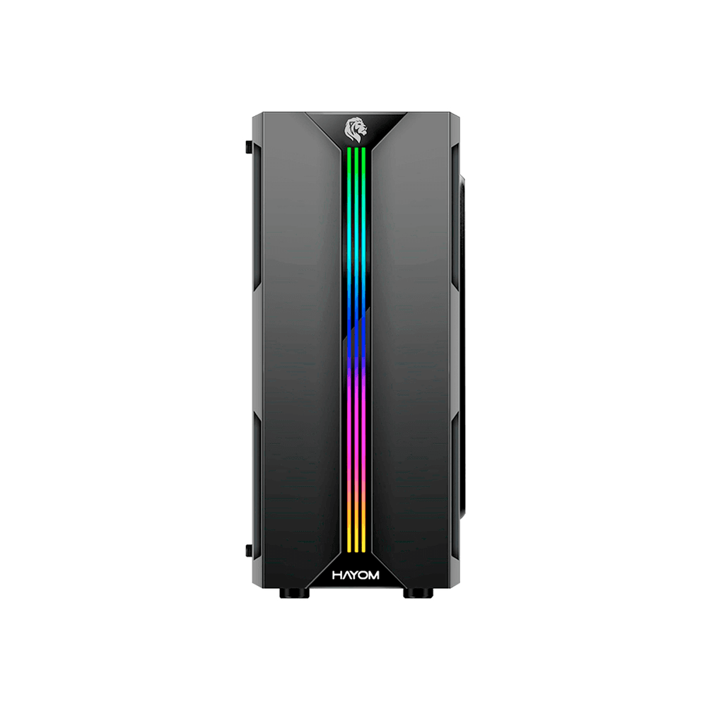 Imagem 2 de 4 do produto GABINETE GAMER, LED RGB FRONTAL, USB 3.0, GB1704 HAYOM
