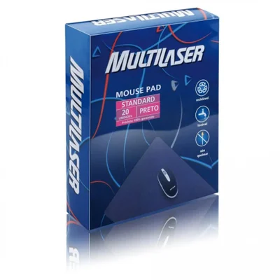 Mouse Pad Standard 20 Unidades Multi.