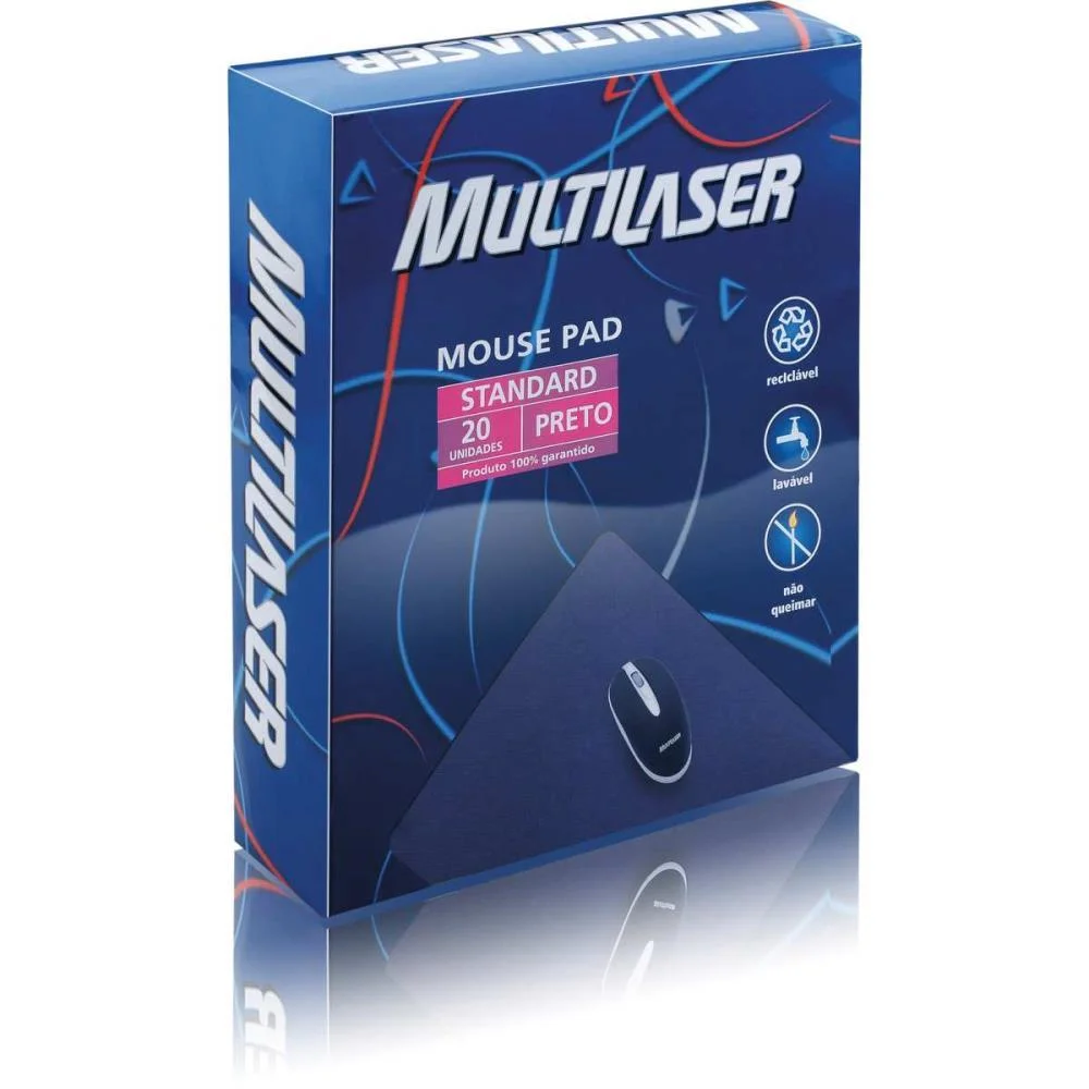Imagem 3 de 4 do produto Mouse Pad Standard 20 Unidades Multi.