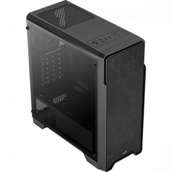 Imagem 3 de 5 do produto Gabinete Gamer, Mid Tower, Aerocool, Ore Saturn, ATX, FRGB, Preto