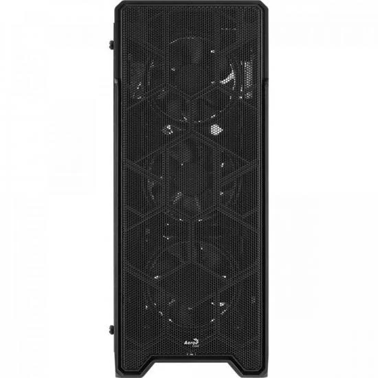 Imagem 4 de 5 do produto Gabinete Gamer, Mid Tower, Aerocool, Ore Saturn, ATX, FRGB, Preto