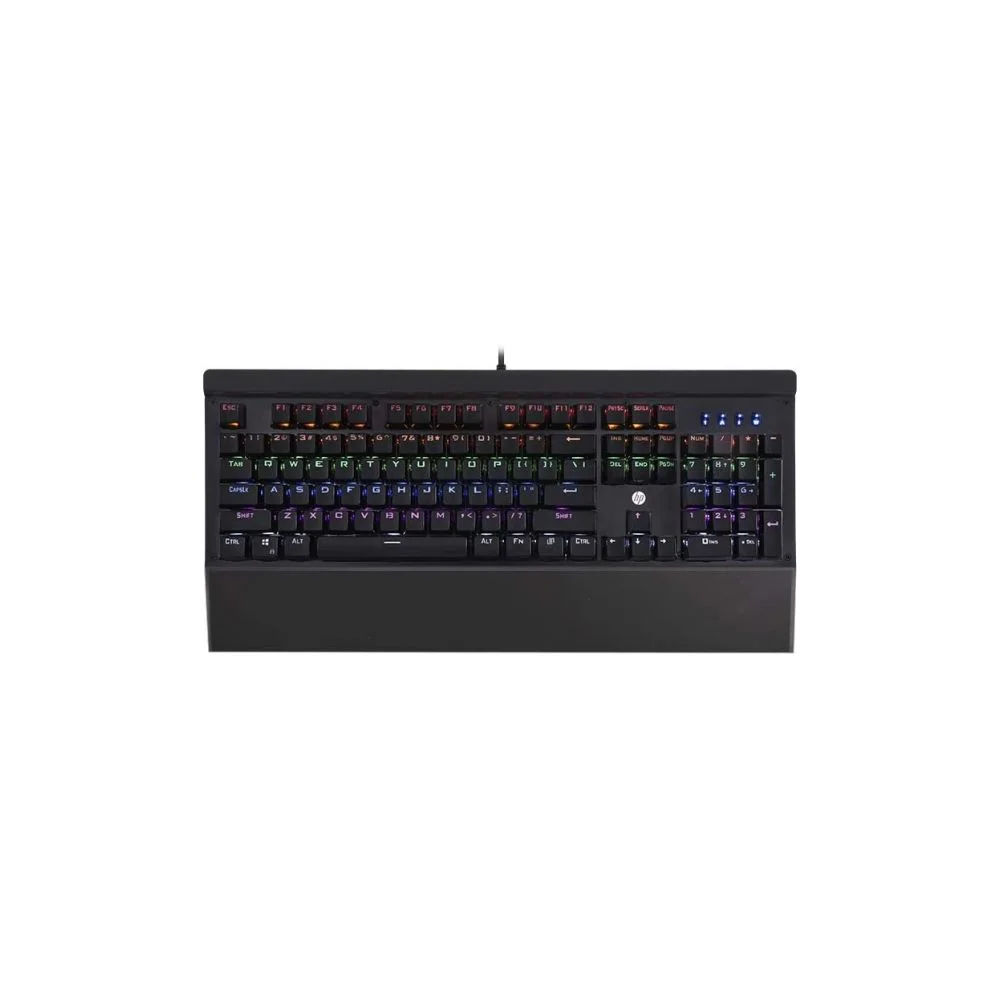 Imagem 3 de 4 do produto Teclado Usb Game Mecânico, Com Apoio De Pulso, Gk500,Preto