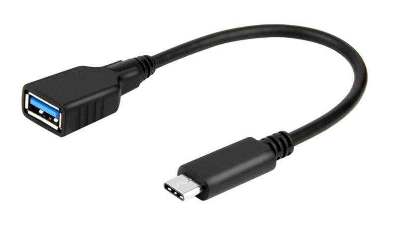 Cabo USB C Para USB 3.0 Femea Comtac 20cm 9337