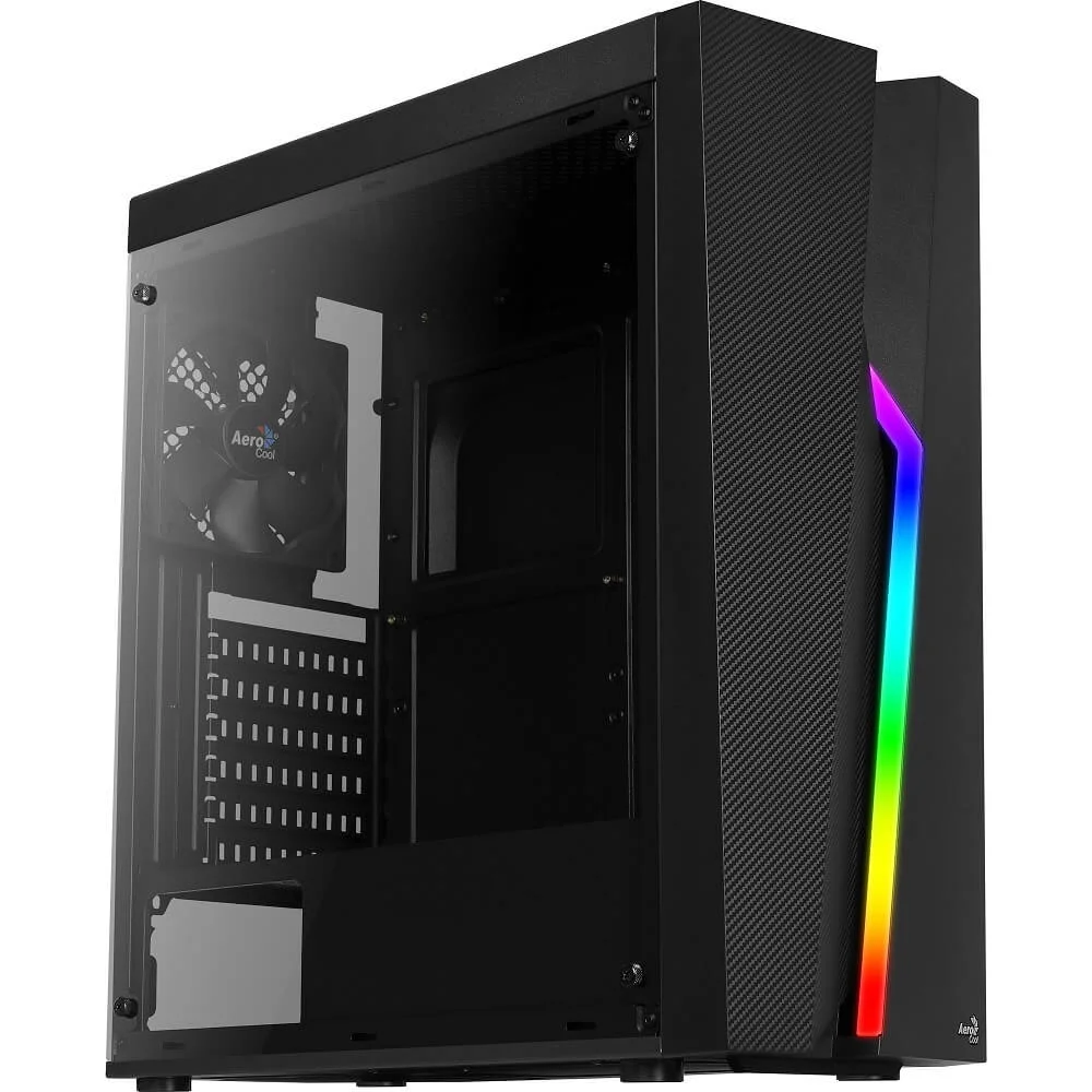 Gabinete Gamer, Mid Tower, RGB Bolt,  Aerocool