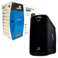 Nobreak 700va Ragtech Save Std-m2, Entrada Monovolt 220v, Saída 220v, 6 Tomadas, Preto - 20nsv4124