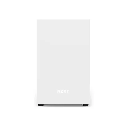 Gabinete NZXT H210i Branco Fosco, Mid Tower Lateral de Vidro ATX Com Fita RGB - CA-H210I-W1.
