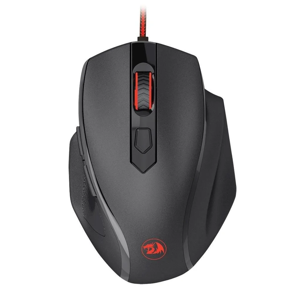 Imagem 4 de 5 do produto Mouse Gamer Redragon Tiger 2 M709, LED, 3200 DPI, 6 Botões, Preto - M709-1