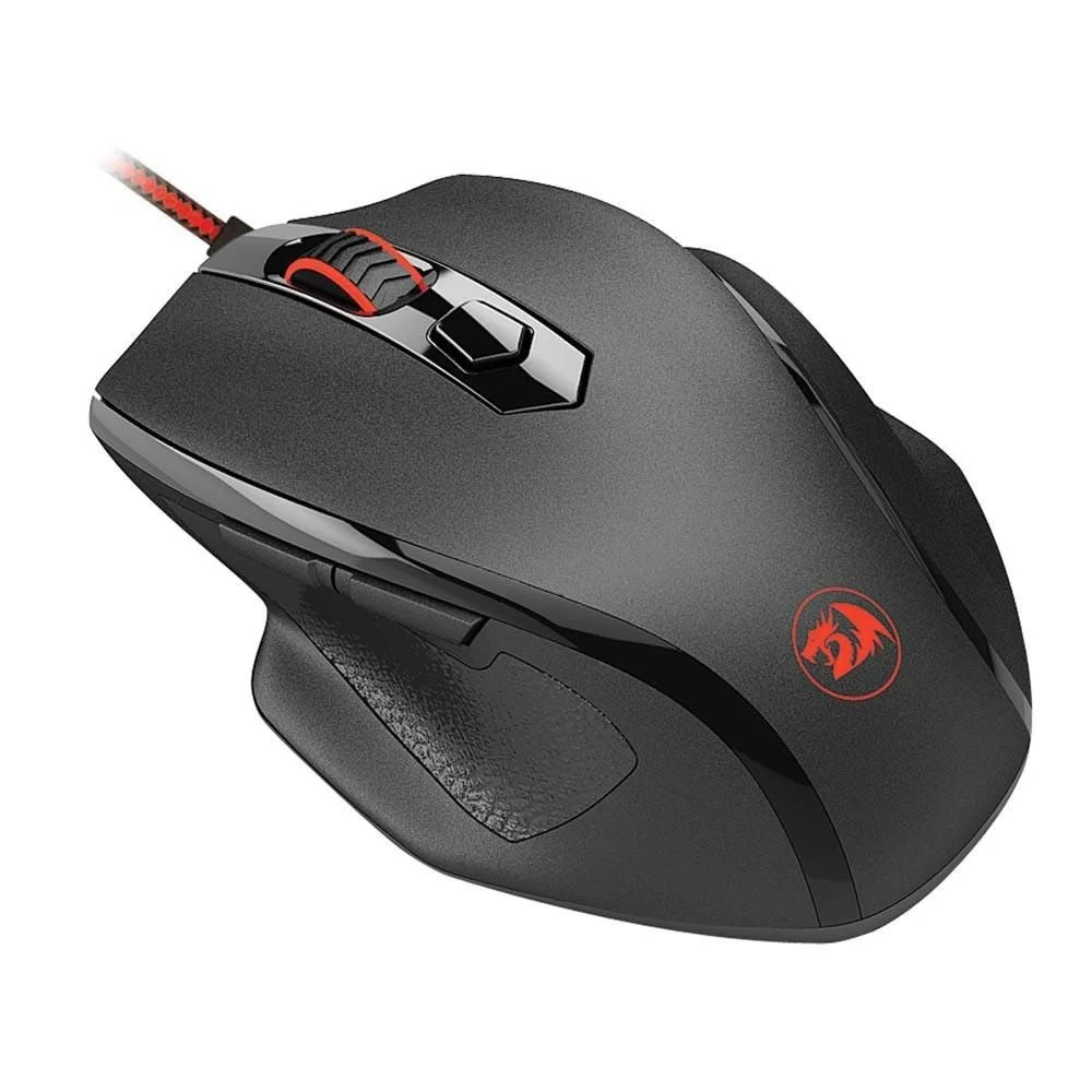 Imagem 5 de 5 do produto Mouse Gamer Redragon Tiger 2 M709, LED, 3200 DPI, 6 Botões, Preto - M709-1