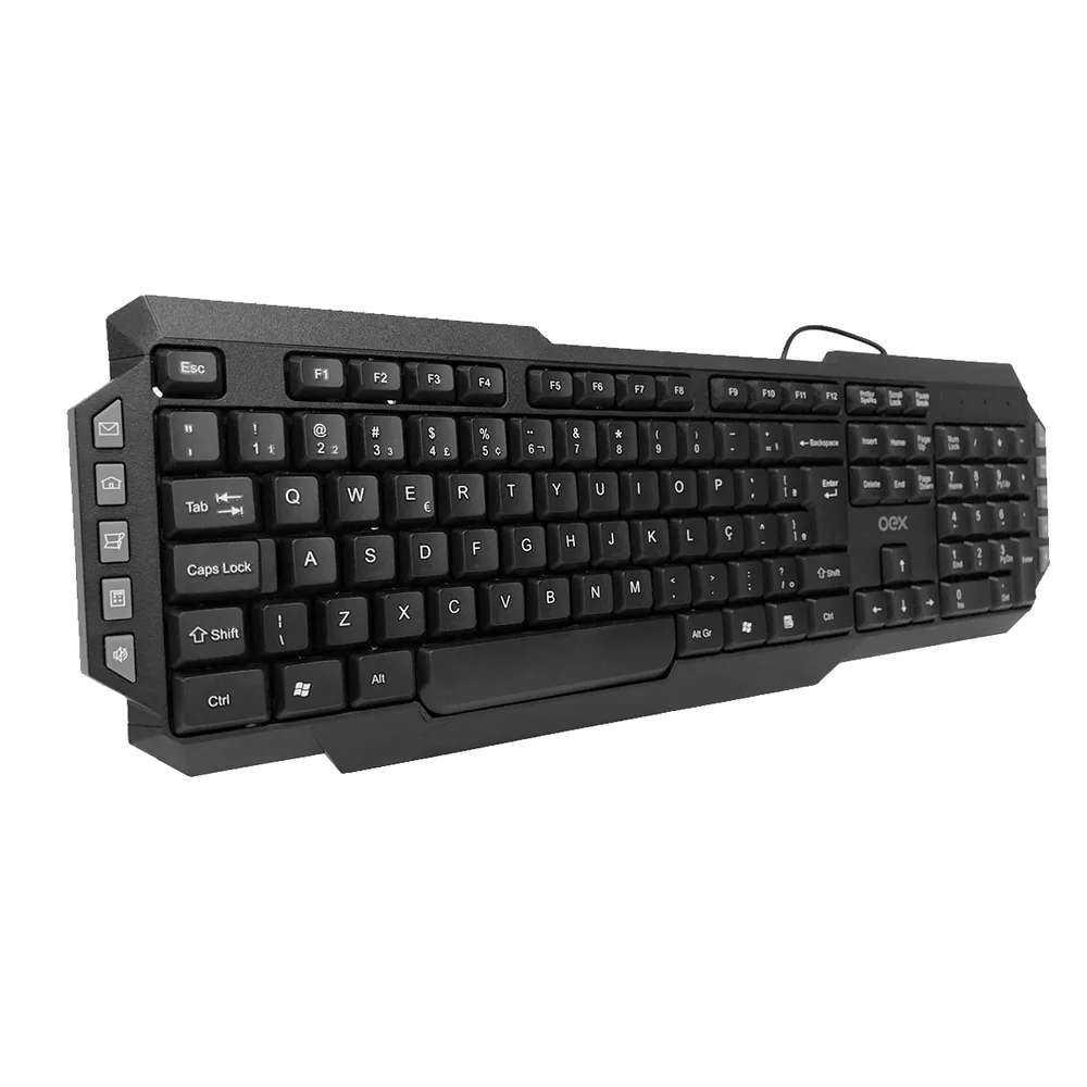 Imagem 5 de 5 do produto Teclado Multimídia USB OEX Multiwork TC103