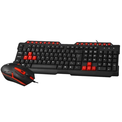 Kit Gamer Mouse E Teclado C3tech Gk-20bk, USB
