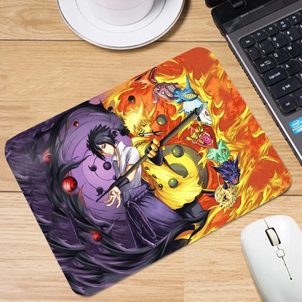 Imagem 3 de 5 do produto Mousepad Naruto Bijuus/Sasuke Rinnegan - 22x18x0,2